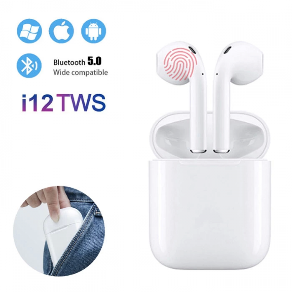 İ12  Wireless Air Bluetooth Kablosuz Kulaklık