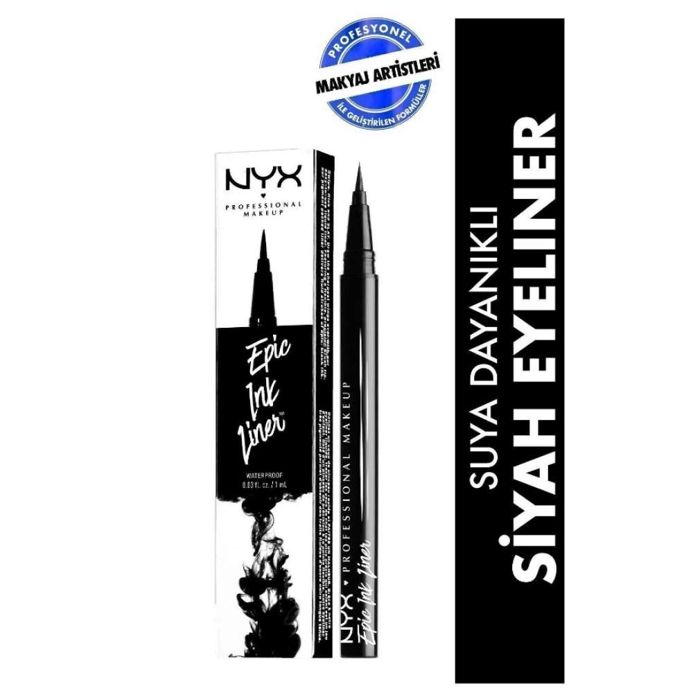 Nyx Professional Makeup Siyah Epic Ink Eyeliner