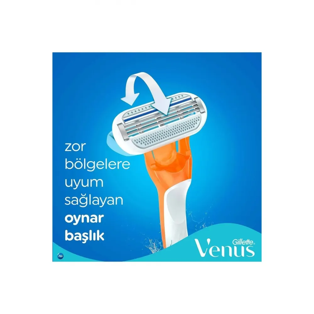 Gillette Venus Riviera 2 li Kullan At Tıraş Bıçağı