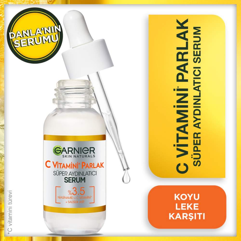 Garnier C Vitamini 30 ml Parlak Süper Aydınlatıcı Serum