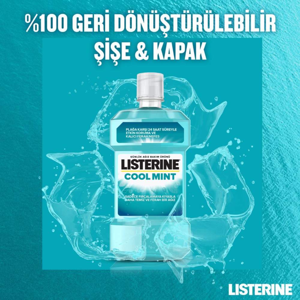 Listerine Cool Mint 500 ml Ağız Bakım Suyu