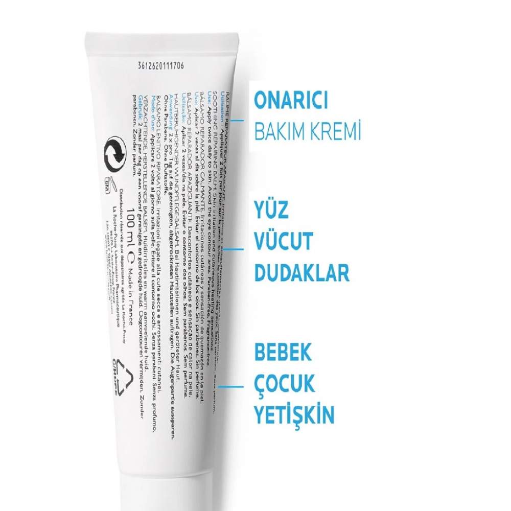 La Roche-Posay Cicaplast Baume B5 2 Adet 100 ml Onarıcı Krem