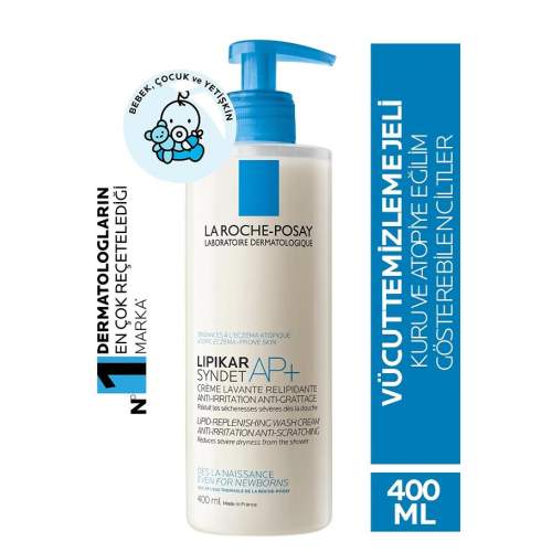 La Roche-Posay Lipikar Syndet AP+ 400 ml Vücut Yıkama Jeli