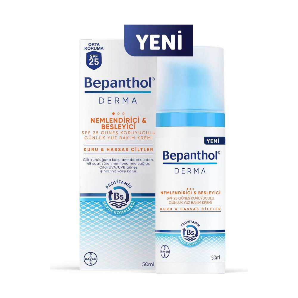 Bepanthol Derma Nemlendirici Besleyici Günlük Yüz Kremi