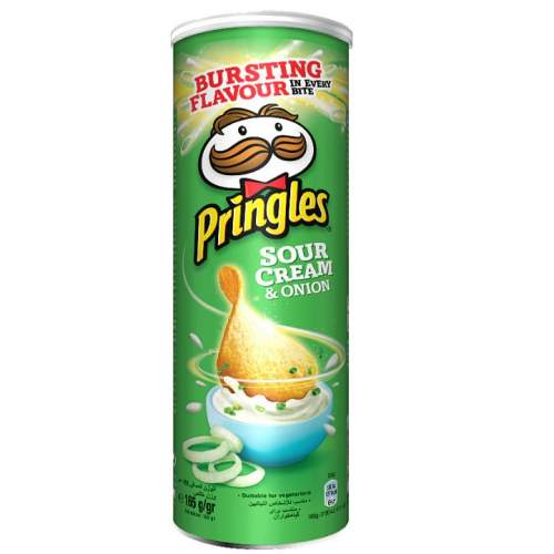 Pringles Sour Cream & Onion 165 gr Cips