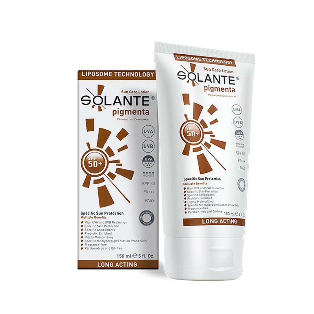 Solante Pigmenta Sun Care Lotion 150 ml Spf50+ Güneş Losyonu