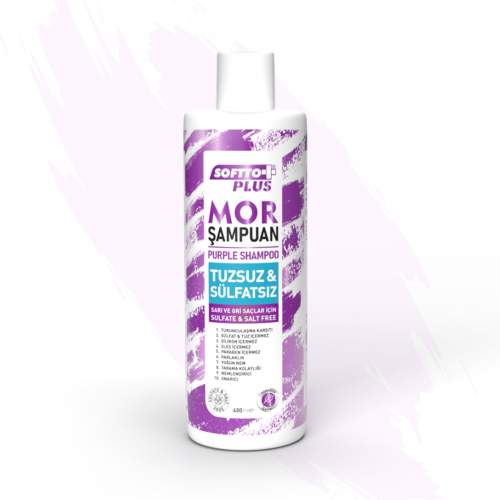Softooplus Mor Şampuan (Tuzsuz&Sülfatsız)