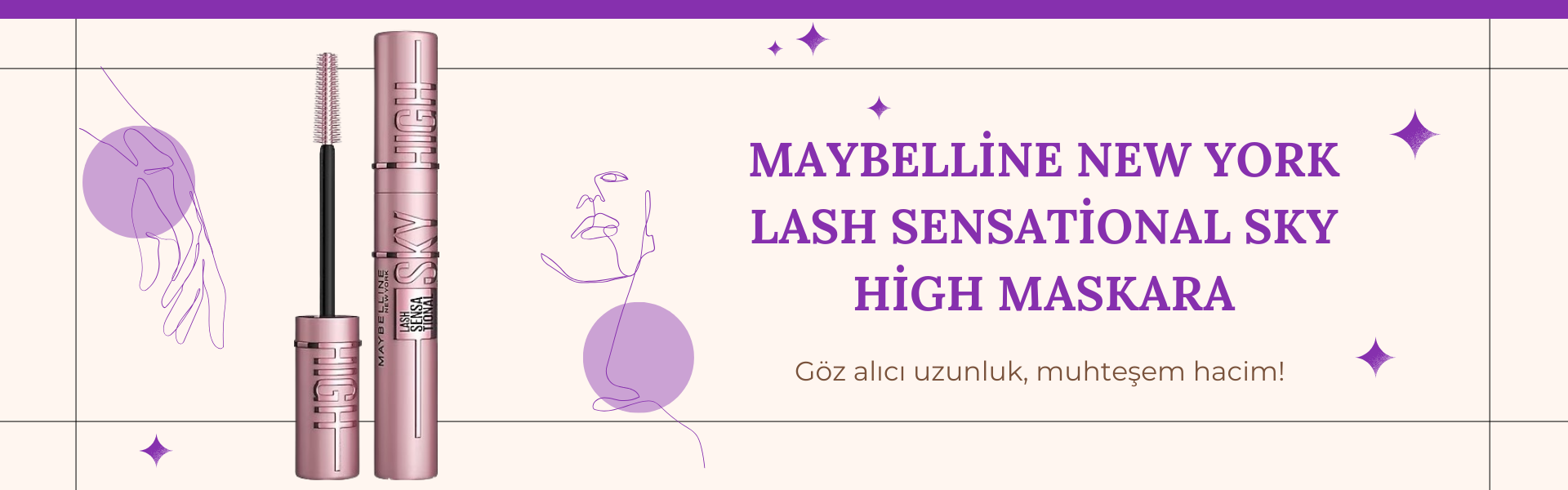 Maybelline New York Lash Sensational Sky High Maskara