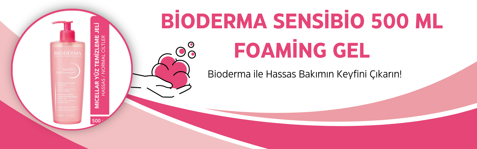 Bioderma Sensibio 500 ml Foaming Gel