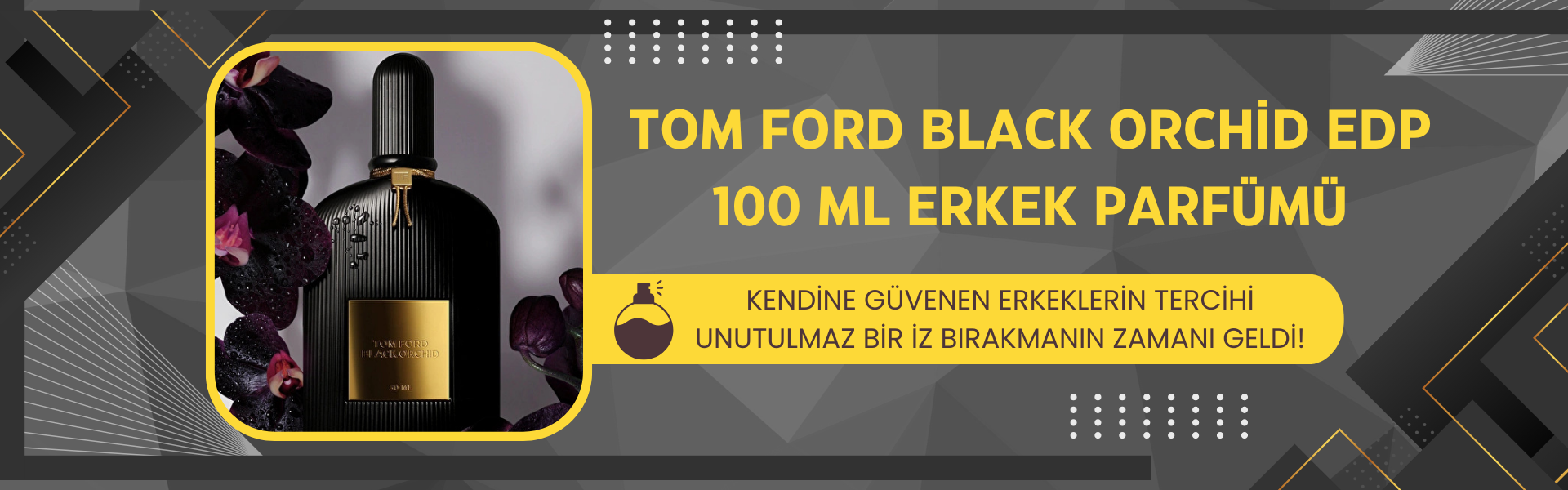 Tom Ford Black Orchid EDP Erkek Parfümü